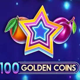 100 Golden Coins slot visual from Amusnet Interactive available on slotsdjs.com.pl