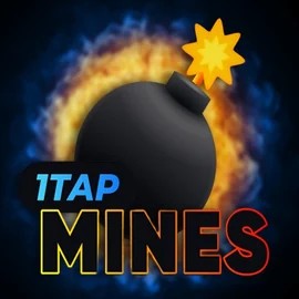 Enjoy 1Tap Mines by Turbo Games – logo hosted on slotsdjs.com.pl