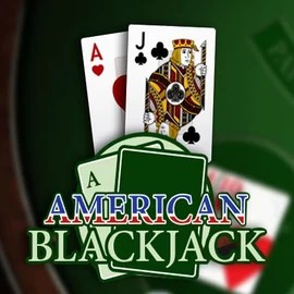 American Blackjack logo – Table Games by Habanero at Slotsdj Casino