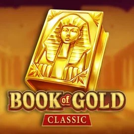 Book of Gold Classic by Playson, showcased at slotsdjs.com.pl – game logo
