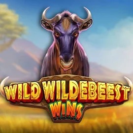 Wild Wildebeest Wins logo by Pragmatic Play at Slotsdj Casino